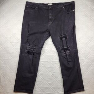 Blind Trust black distressed jeans size 54X32